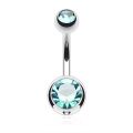 2/5/10PCS Crystal Belly Button Piercing Set Stainless Steel Zircon Belly Piercing Bulk Cz Navel Barbell Pack Piercing Ombligo. 