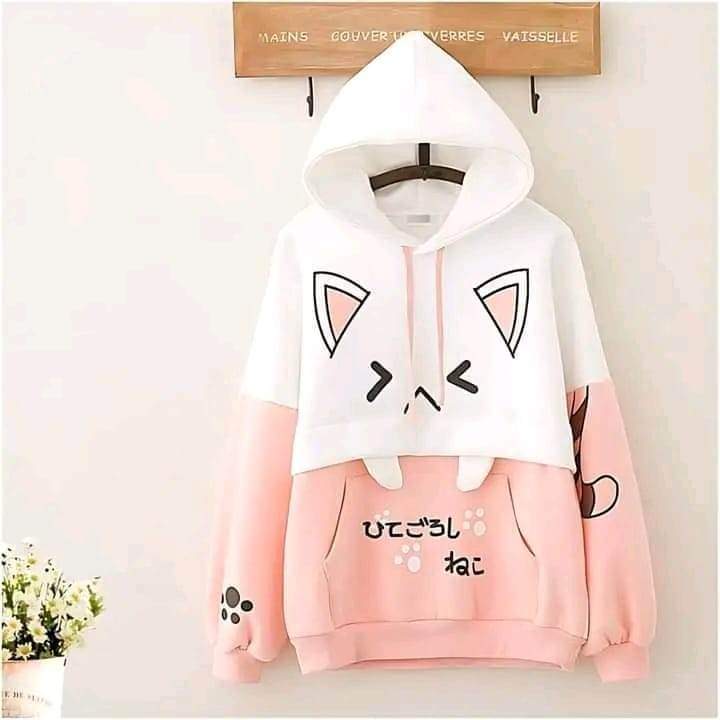 Pikachu%20Hoolie%20Harajuku%20Pink%20Hoodies%20Cartoon%20Cat%20Printed%20Hooded%20Sweet%20Sweatshirt%20Women%2020223Winter%20Thick%20Warm%20Female%20Cute%20Kawaii%20Tops%20Tracksuit%20-%20Image%202
