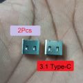 2Pcs- 14 Pin TYPE C Socket Fast Charging Port 3.1 Type C Female Connector 14 Pin Type C USB Socket Adapter Soldering Repair For Mobile Phone Charger. 
