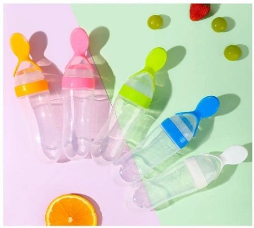 Multicolor%20Baby%201Ps%20Silicone%20Food%20Feeder%20Spoon%20(90ML)%20-%20Color%20as%20per%20stock%20-%20Image%203