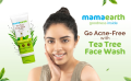 Mamaearth Tea Tree Face wash For Acne & Pimples 100mL By NS Glamour Mart.