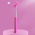 Retractable Teacher Pointer Finger Design StainlessSteel Telescopic School Teaching Pointer Stick Teacher Supplies For Classroom Leima. 