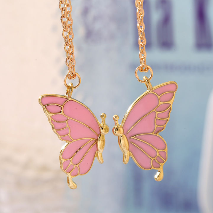 Trendy%202%20Pcs/set%20Butterfly%20Necklace%20for%20Couple%20Gift%20-%20Butterfly%20Pendant%20Card%20Necklaces%20for%20Girls%20Simple%20Stylish%20-%20Chain%20Necklace%20for%20Women%20New%20Collection%20-%20Gifts%20for%20Best%20Friend%20-%20Image%205