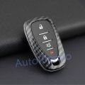 Carbon Fiber Car Key Protect For Cruze Malibu Camaro Bolt Traverse Keychain Cover. 