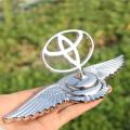 Eagle Wing Car Logo Badge for Toyota 3D Front Hood Bonnet Emblem for Toyota stand Car logo sticker for Toyota. 