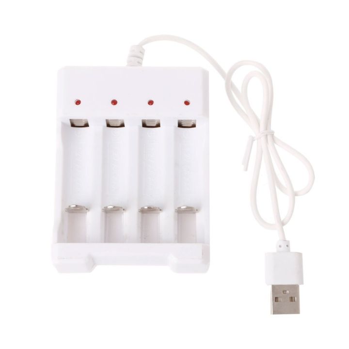 Dudu%201.2V%20Universal%20Smart%204-Slot%20AA/AAA%20Rechargeable%20Battery%20Charger%20Adapter%20USB%20Plug%20-%20Image%202