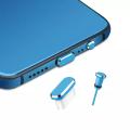 Type-C USB and 3.5mm Earphone Jack Anti-Dust Plug Set for Smartphones. 