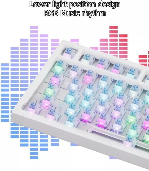 Ajazz%20Ak820%20Mechanical%20Keyboard%20Customized%20Wired/Three-Mode%20Hot%20Swapsoft%20Gasket%20Structure%20Rgb%20Backlit%2075%25%20Keyboard%20Portable%20Gift%20-%20Image%205