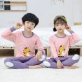 Boys Pajamas Children's Sleepwear for 6 8 10 12 Years Kids Pyjamas Cotton Animal Cartoon Homewear Girls Clothes Winter Nightwear. 
