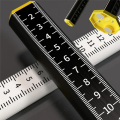 Ceiling and Floor Tile Height Ruler,Double-Sided Scale.