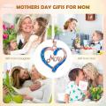 Mom from Daughter Son, I Love You Mom Necklace Heart Pendant Jewelry with Box Birthday Mothers Day Gifts for Women Mothers Necklace Gifts for.