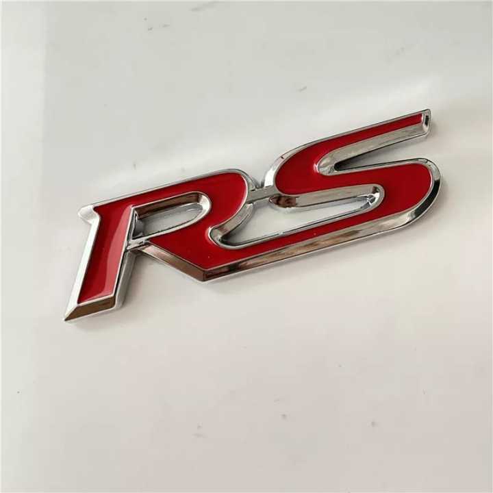 1%20Pcs%203D%20Metal%20RS%20Logo%20car%20emblem%20Rear%20Trunk%20Sticker%20Sport%20version%20modification%20Car%20Styling%20-%20Image%205