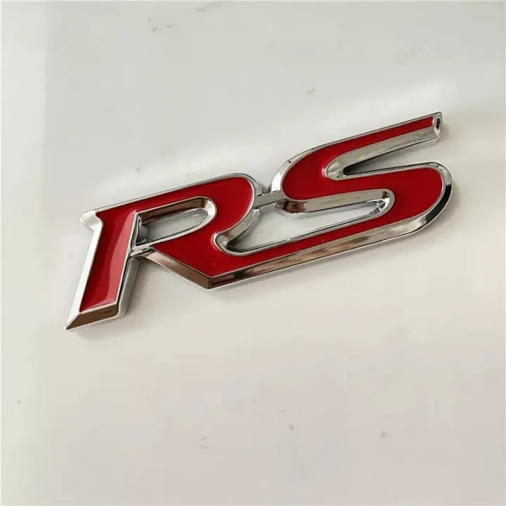 1%20Pcs%203D%20Metal%20RS%20Logo%20car%20emblem%20Rear%20Trunk%20Sticker%20Sport%20version%20modification%20Car%20Styling%20-%20Image%205