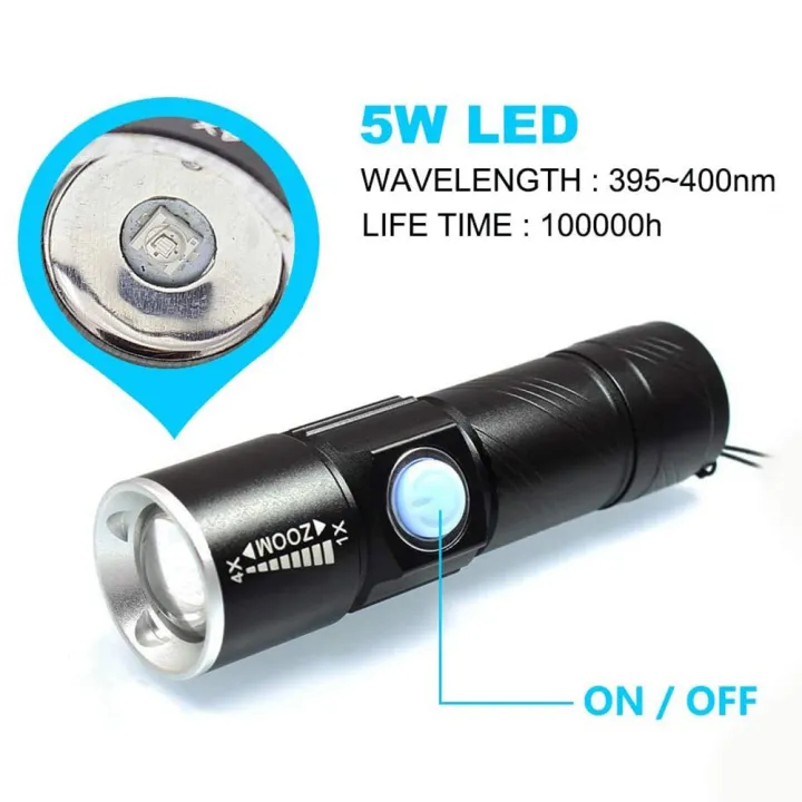 %E3%80%90Must-Have%20Gadgets%E3%80%91%20395nm%20UV%20light%20flahlight%20Blacklight%20UB%20rechargeable%20LED%20flahlight%20-%20Image%202