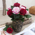 Red Rose flower artificial flower Fake Rose 1 piece. 