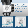 Wash Basin Water Pipe Anti-Odor Anti-Blocking Universal Basin Water Set Washbasin Horizontal Wall Row to Save Space. 
