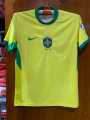 Brazil Jersey - Player Edition Jersey - Brazil CFS - Home/Away Kit - Special Fans Version Jersey Club Jersey 2024/2025 - Thai Fabrics - Short Sleeve - New Football Jersey - FIFA World Cup Jersey 2026 Design - Premium. 