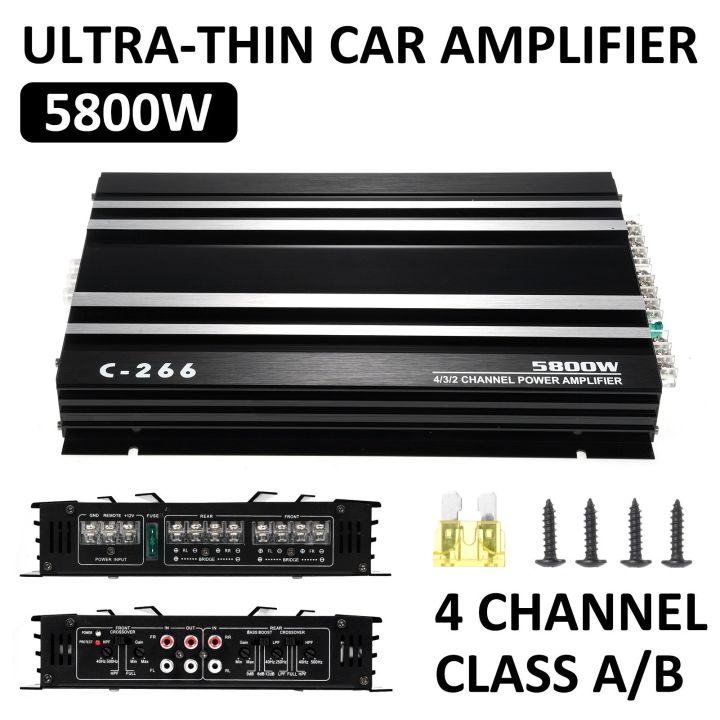 4-Channel%20C-ar%20Audio%20Amp-lifier%205800W%20High-Power%20Amp%2012.0V%20Ultra-Thin%20Four-Way%20Power%20Amp-lifier%20Class%20A/B%20-%20Image%204