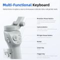 TOKQI M01 Handheld 3-Axis Gimbal Phone Holder Anti Shake Video Record Stabilizer for Xiaomi iPhone Cellphone Smartphone.