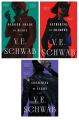 Shades of Magic (3 book series) by V. E. Schwab. 