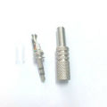 3.5mm 3 Pole Headphone Replacement Jack Male Plug Soldering Connector 2Ps. 