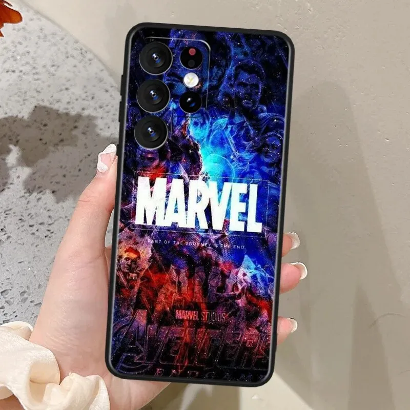 Marvel The Avengers Phone Case For Samsung Galaxy S23 S22 S21 S20
