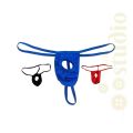 3 Pieces Men’s FrontHole Underwear Panties Without Trace T-shaped Back pants Micro Thongs Underpants Lingerie Stylish & Fashionable Seductive T-Back Panties For Mans From Shilpiana By Sewing Studio (Red, Black, White, Blue, Golden, Silver- Free Size).