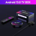 H96 MAX RK3528 Smart TV Box Android 13 Rockchip 3528 Quad Core Support 8K Video Wifi6 BT5.0 Media Player Set Top Receiver. 