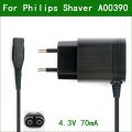A00390 4.3V 70mA EU US Wall Plug AC Power Adapter Charger for Philips Electric Shaver MG3747 QG3260 QG3331 QG3347 QG3321 QG3332.