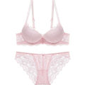 Comfortable Foam Net Bra and Panty Lingerie Set for Women. 