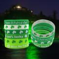 Rubber Wristbands/ 'S Day Patterned Letters Accessories/ Silicone Bracelets for Gifts Party Favors Supplies Adults Women Men.