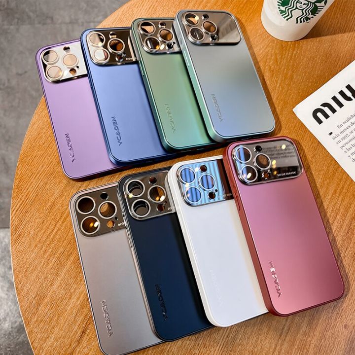 HOCE%20Luxury%20Square%20Border%20Phone%20Cases%20For%20iPhone%2011%2012%2013%2014%2015%20Pro%20Max%20Case%20Full%20Camera%20Lens%20Glass%20Protective%20Soft%20TPU%20Frame%20Acrylic%20Hard%20Back%20Cover%20-%20Image%204