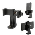 Tripod Mount Holder 360 Degree Rotation Bracket Adapter Mobile Phone Stand Bracket Clip Tripod For Cell Phone - Mobile Stand.