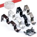 New Univeral Metal Window Curtain Rod Bracket Holder Drape Bar Fixed Hook Clamp.