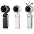 Folding High-Speed Handheld Turbo Fan Rechargeable Portable Mini Fan with Digital Display 5 Speed Type-C Charging | Saifonix BD.