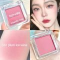 Face Blusher Matte Natural Cheek Brighten Face Waterproof Face Contouring Cosmetics Blush Powder Soft Female Makeup. 