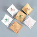 100pcs Triangle Shape Kraft Paper Packaging Sandwich Oilproof Doughnut Bread Hamburger Disposable Pouch Kitchen Party Restaurant-MINETTE. 