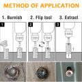 6pcs Damaged Screw Extractor Speed Out Drill Bits Tool Set Broken Bolt Remover Quickly extract the rusty.