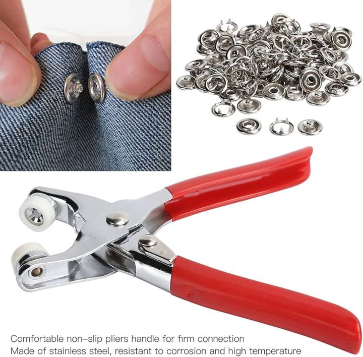 Five-prong Button Installation Tool