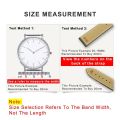 Elastic Nylon Parachute Watch Strap for Holey Aviation Series Seiko Di Rudder Bay Bronze Waterproof Sweat-Proof Watch Band 22mm. 