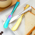 Butter Knife Cheese Dessert Knife Stainless Steel Jam Knife Cutlery Toast Wipe Cream Bread Cheese Cutter Kitchen Restaurant Tool Gonghpng. 