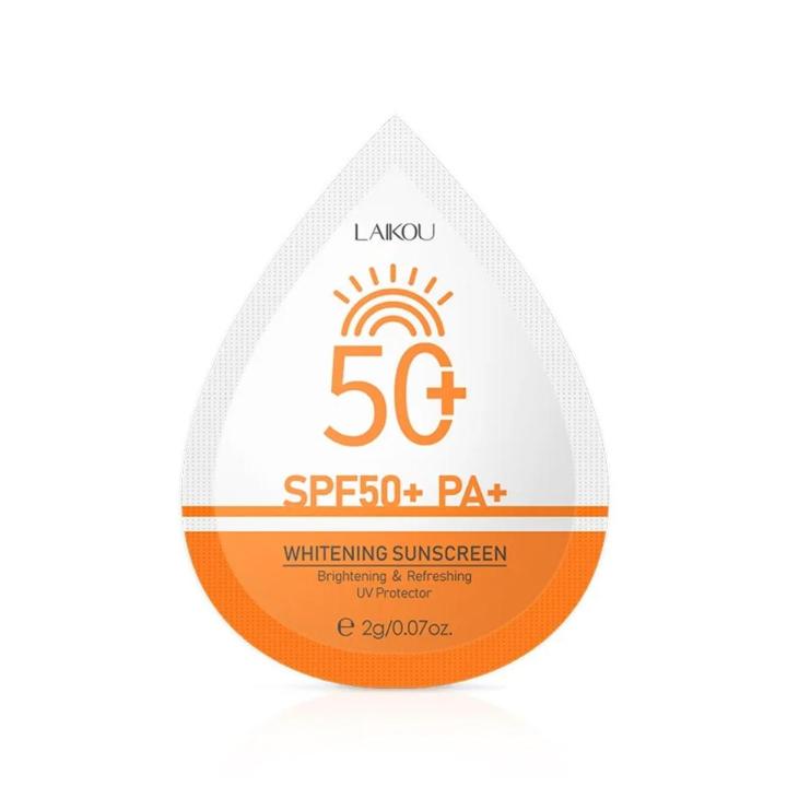 LAIKOU UV Protector Face Body Whitening Sunscreen SPF50 (2gm)