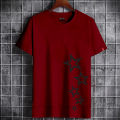Pink &White Fashionable Tops Ladies Short Sleeve Casual Girls Print New T-Shirt For Women - T Shirt For Women.