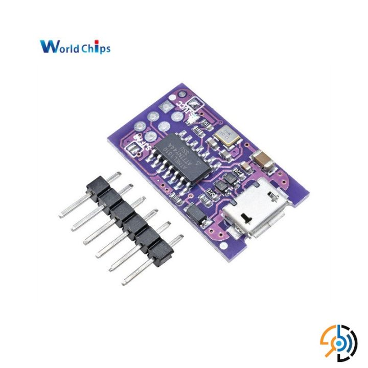 Tiny Microcontroller Module 5V Micro USB Tiny AVR ISP USBTinyISP Programmer Module For Arduino IDE ...
