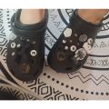 17pcs INS KAWS & Balloon Dog Button Shoes Charm -croc /jibz /Button croc /Charm/DIY-Cute Cartoon AccessoriesJibbitz Resin crocs charms accessories crocs 2045 jibbitz set. 