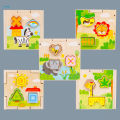 Shape Sorter Toy, Montessori Geometry Learning Intelligence Box, for Kids Toddlers.