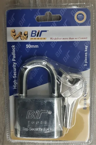 Bir%20High%20Security%2050%20mm%20Pad%20Lock%20with%20brass%20cylinder/Bir%20Pad%20lock/%20Heavy%20Duty%20Pad%20lock%20-%20Image%205