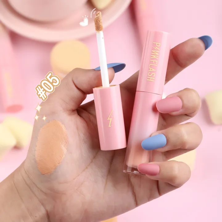 PINKFLASH%20Makeup%20Concealer%20Facial%20Covering%20For%20Dark%20Circles%20Blemishes%20Liquid%20Face%20Concealer%20Natural%20Flawless%20Makeup%20Cosmetics%20-%20Image%207