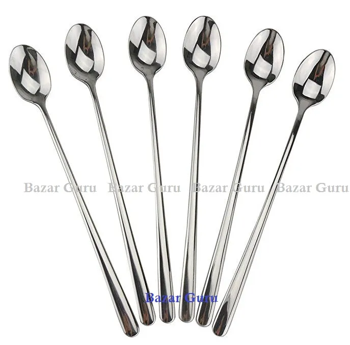 Stainless%20Steel%20Long%20Tea%20Spoon%207.5%20inch%20(6%20Pis%20Set)%20-%20Image%202