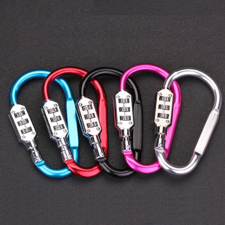 Travel Abroad 3 Digit Gym Drawer Lock Password Lock Zipper Bag Drawer ...